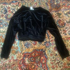 Velvet long sleeve
